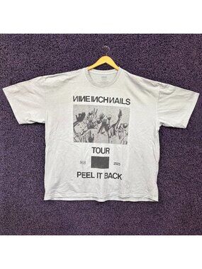 Nine Inch Nails Peel It Back Tour T-Shirt Size XXXL
